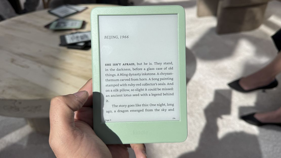 Amazon Kindle (2024) Matcha