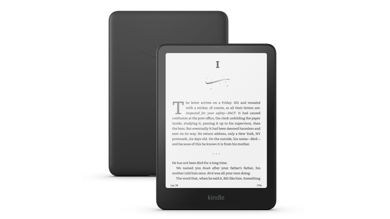 The Kindle Paperwhite 2024 on a white background